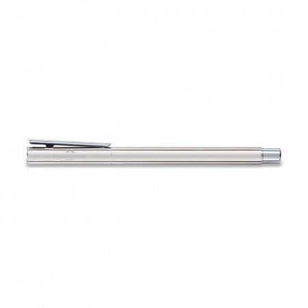 Neo Slim Shiny Rollerball Pen, Stainless Steel